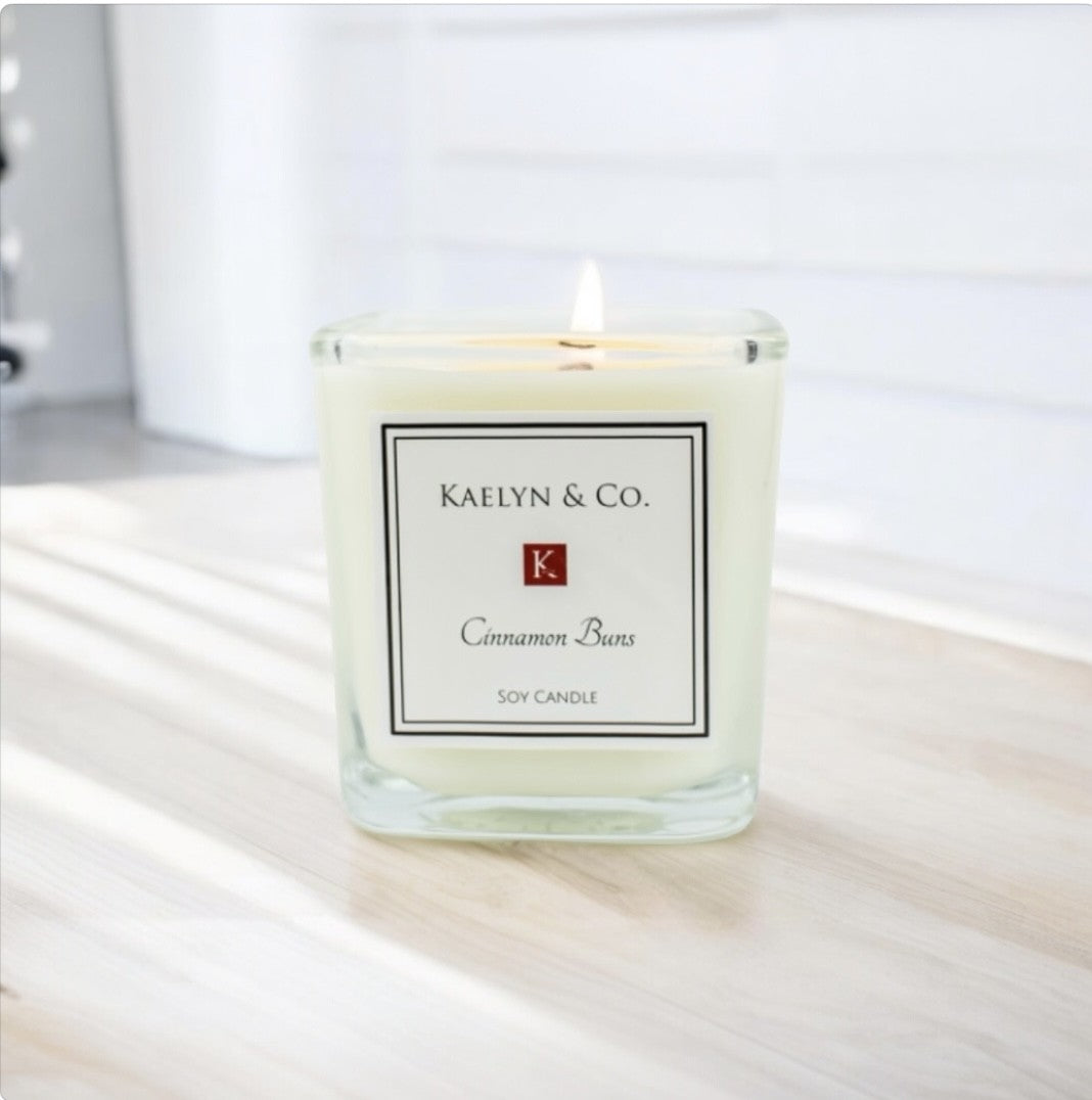 Cinnamon Buns Small Cube Candle