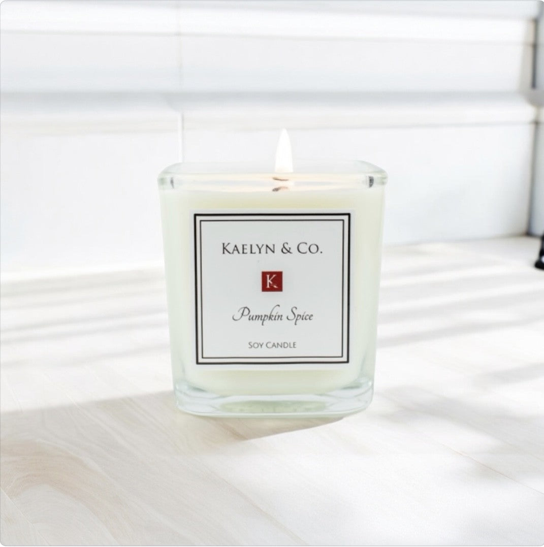 Pumpkin Spice Small Cube Candle