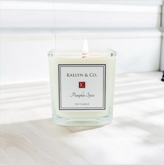 Pumpkin Spice Small Cube Candle