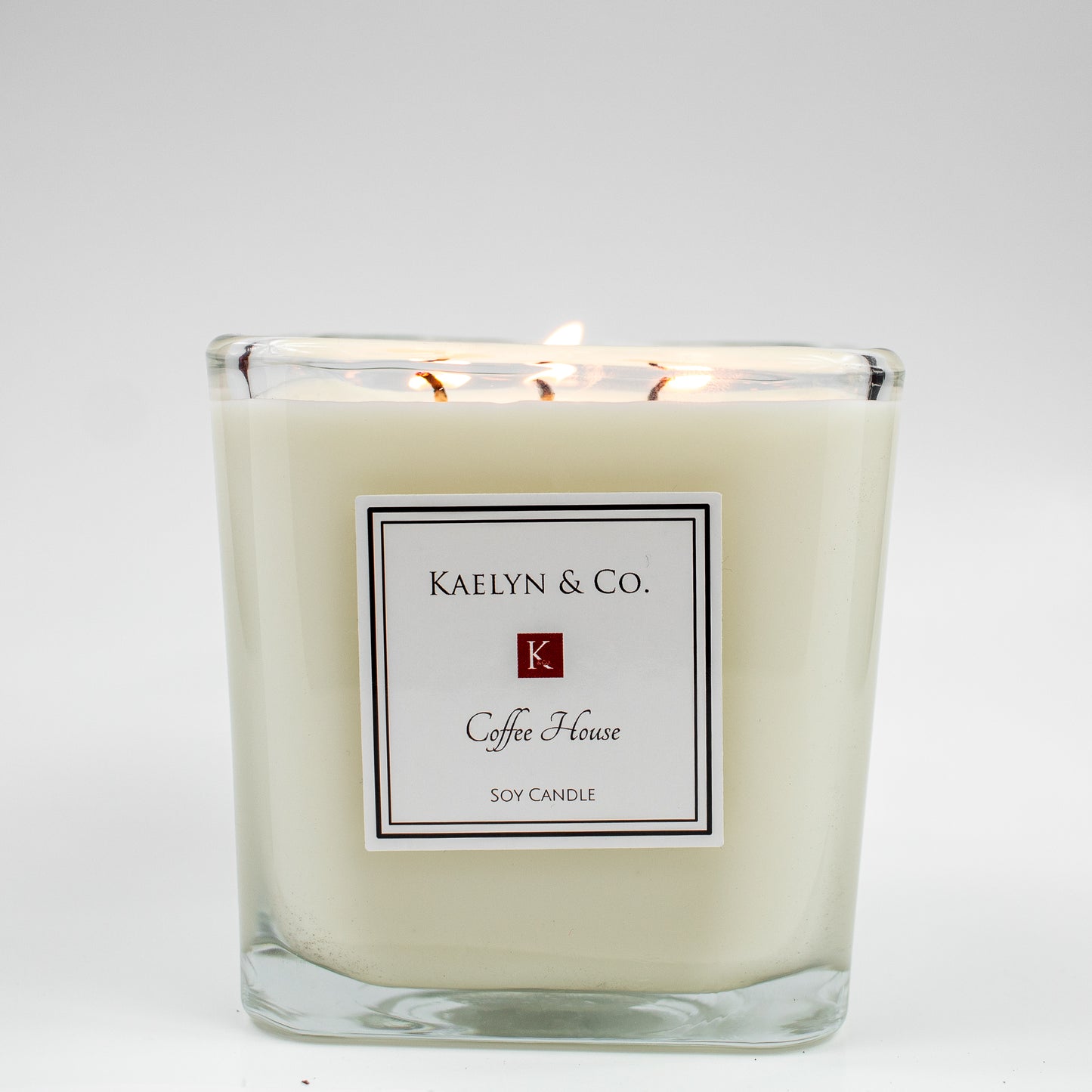 Coffee House Large Cube Candle
