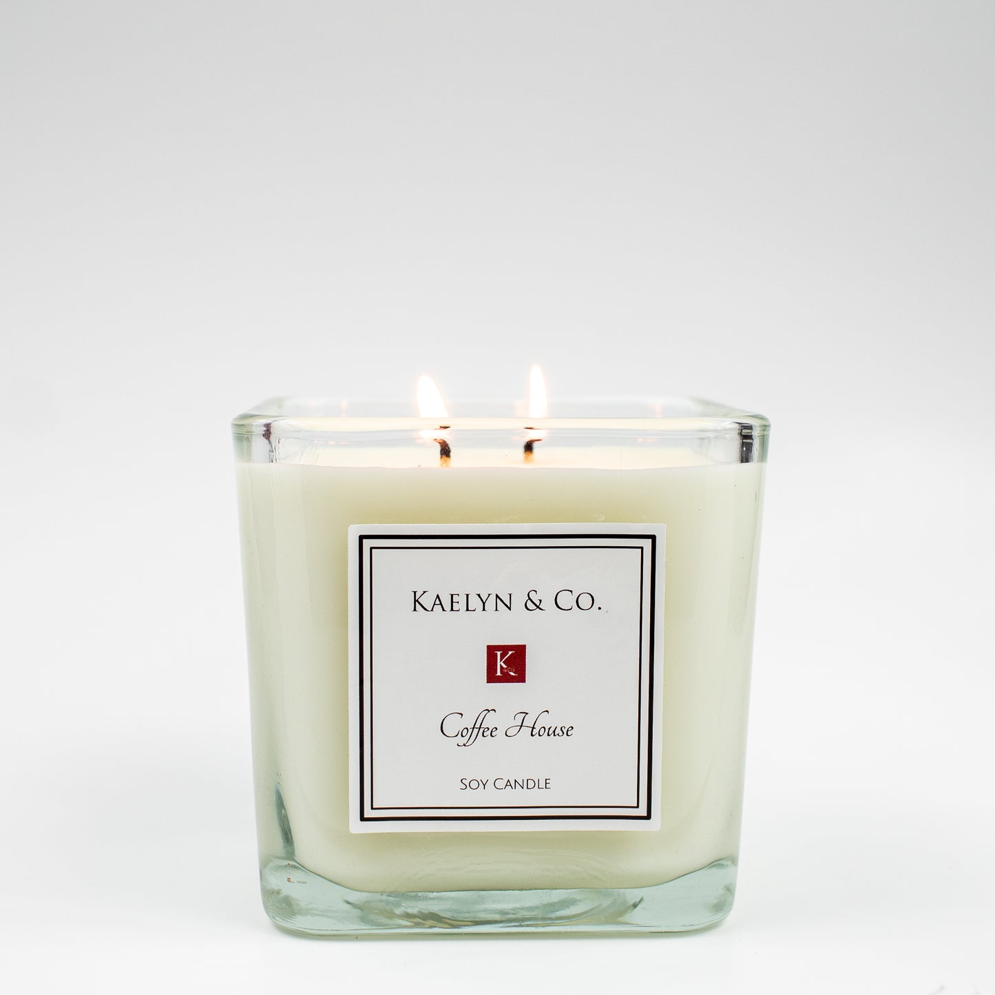 Coffee House Medium Cube Candle