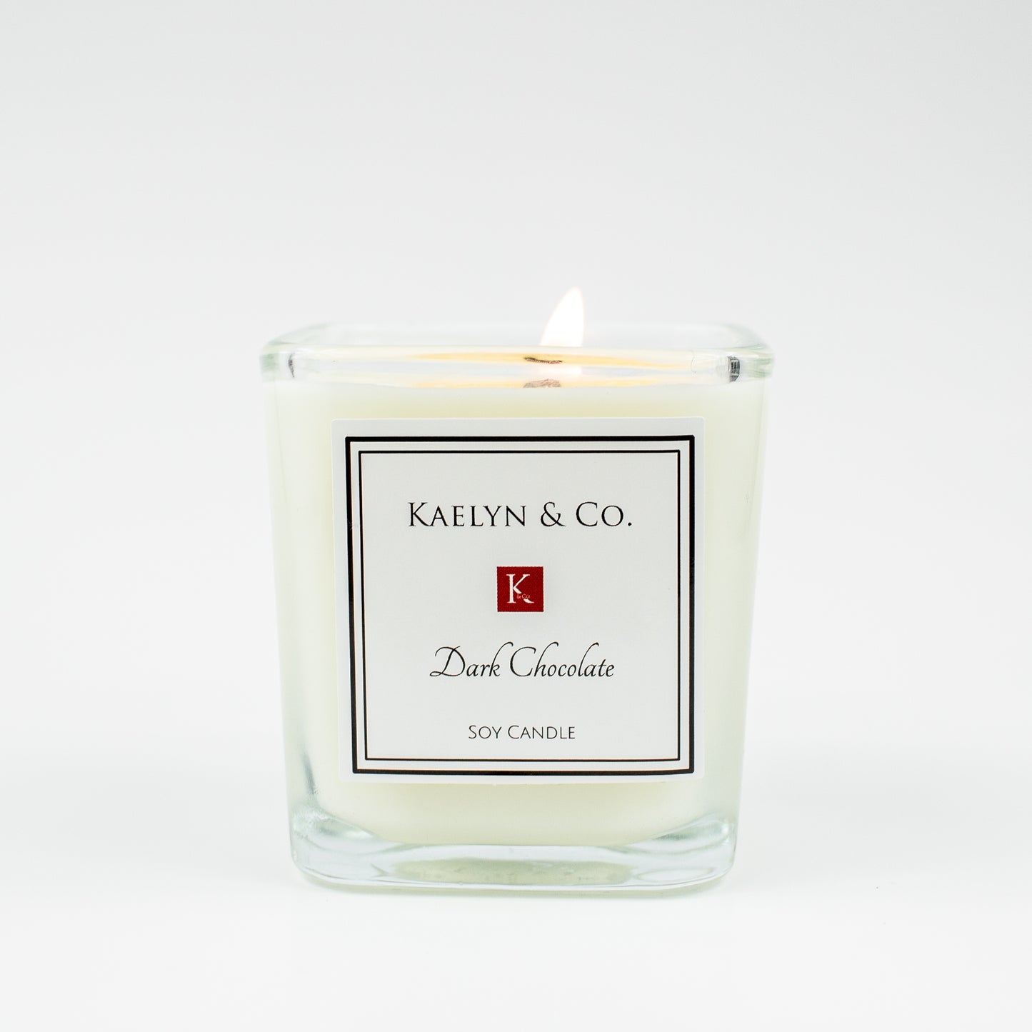Dark Chocolate Small Cube Candle