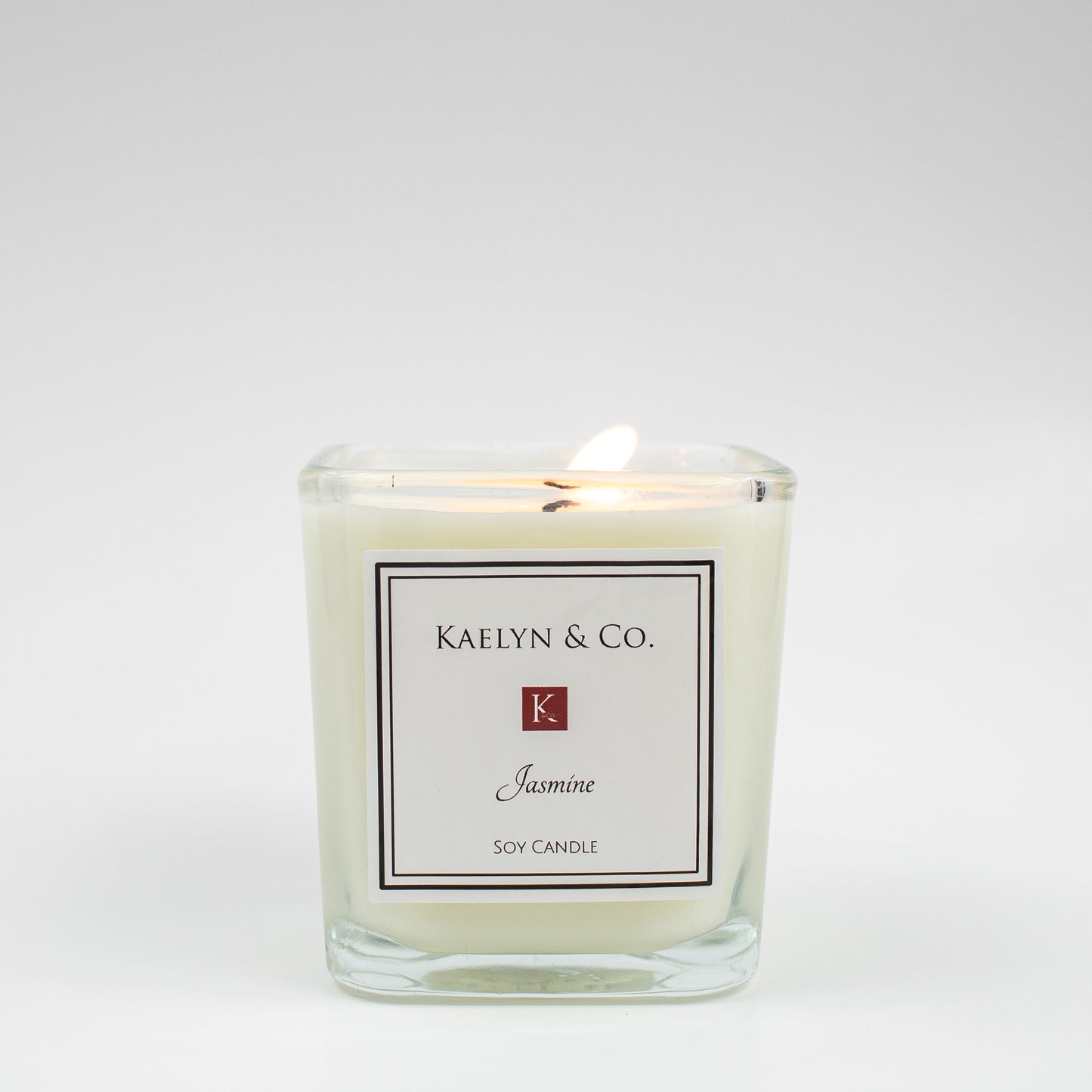 Jasmine Small Cube Candle