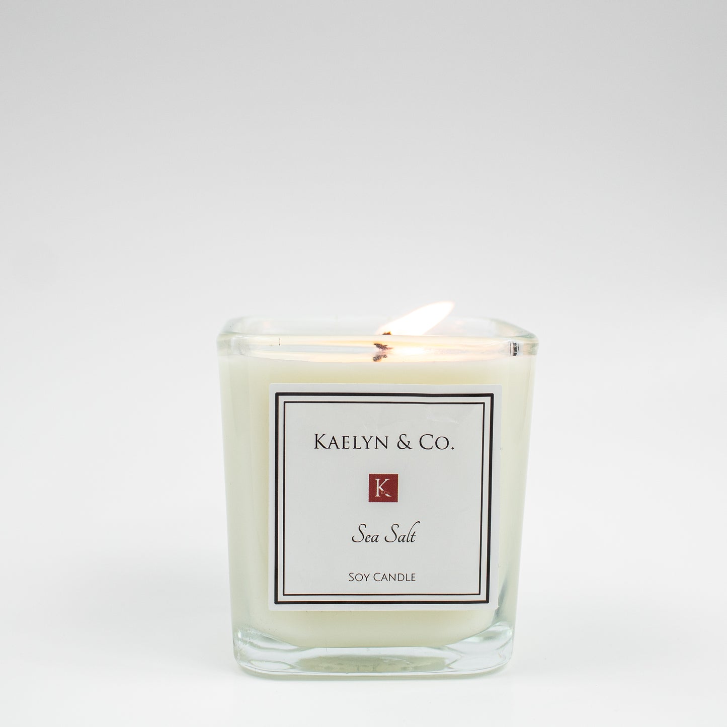 Sea Salt Small Cube Candle