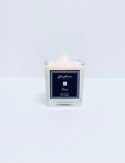 DavAdrian Collection Divine Small Cube Candle